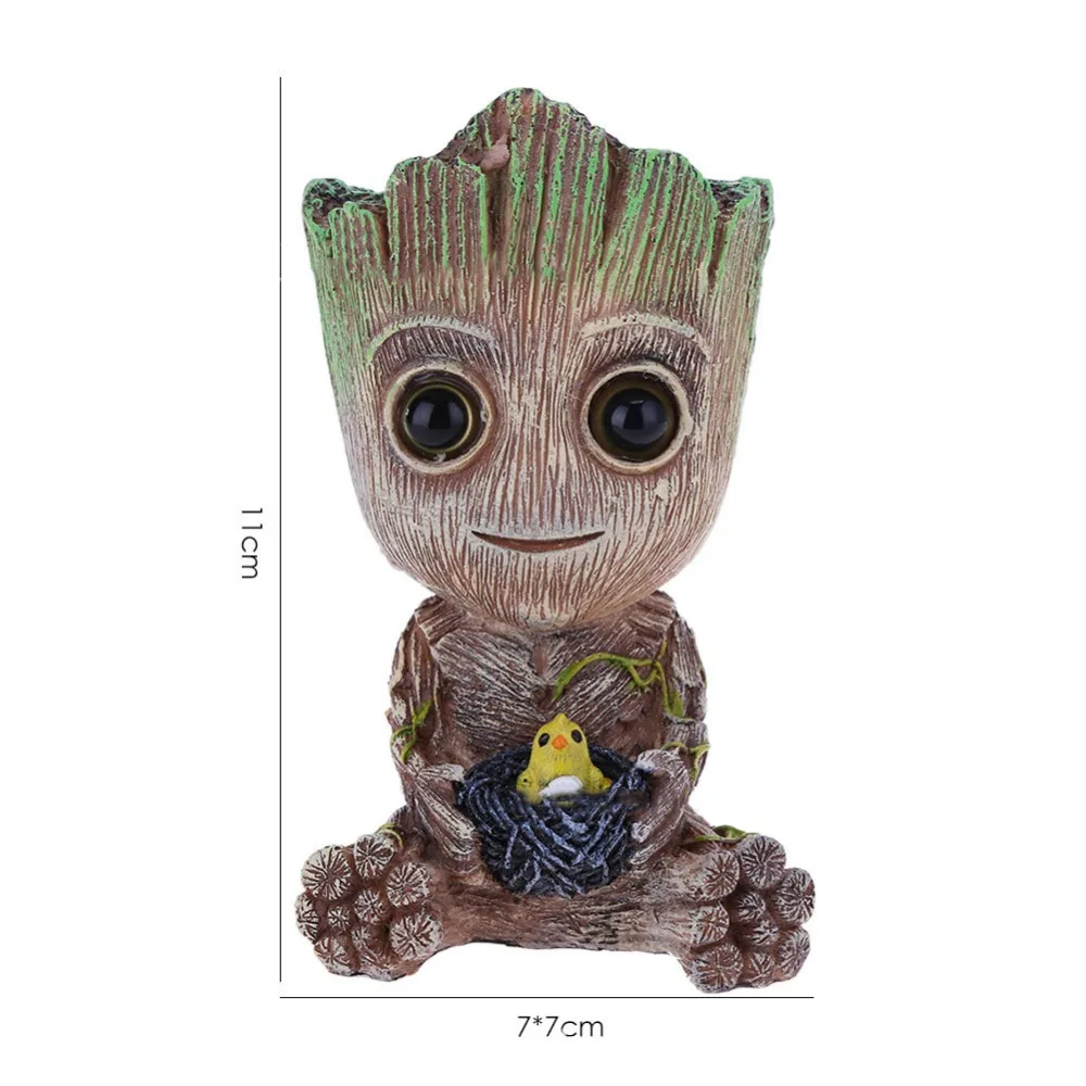 Прекрасный Groot Tree аквариум для аквариума декор кислородный насос воздушный пузырь камень воздушный насос привод игрушка Аквариум Украшение Декор