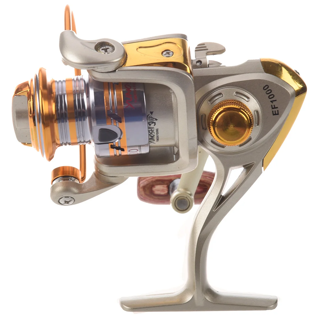 EF1000-5000 алюминиевая спиннинговая катушка для ловли нахлыстом 5,5: 1 соотношение скорости приманка для литья в соленой воде металлическая передняя катушка