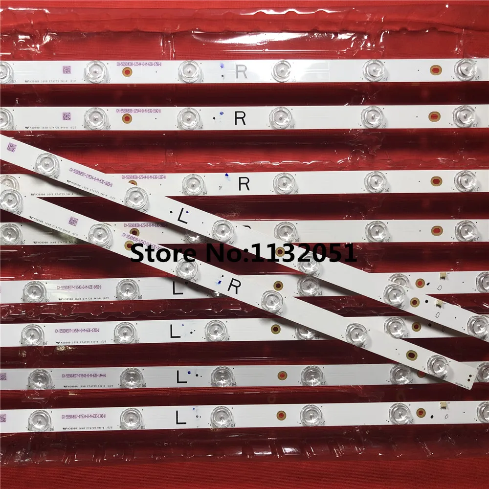 Ленточные массив для tx-55dx600e TB5509M M30900 16V0 E74739 EX-55S0VE04-2Z543-0-I-631-0489-1
