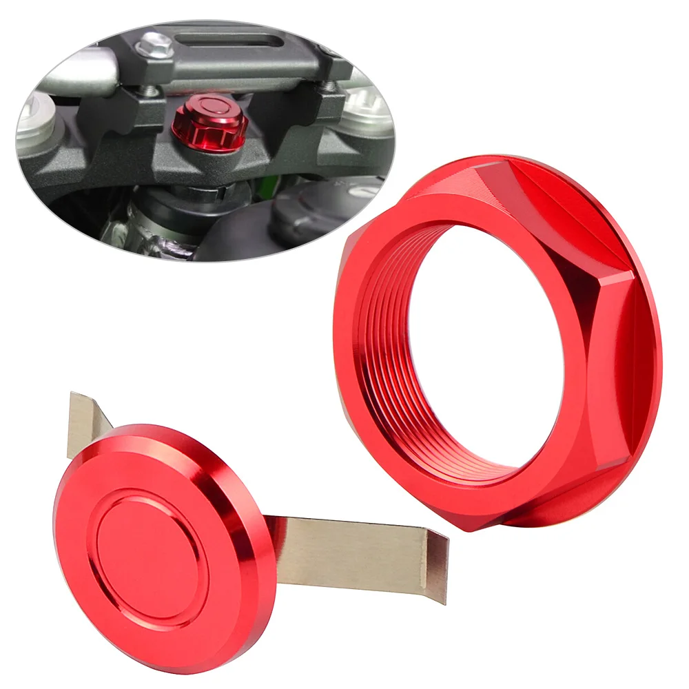 Колпачок для рулевой гайки Suzuki RM125 RM250 2004 2013 RMZ250 2007 2019 RMZ450 2005 RMX450Z 2010 2017 Honda