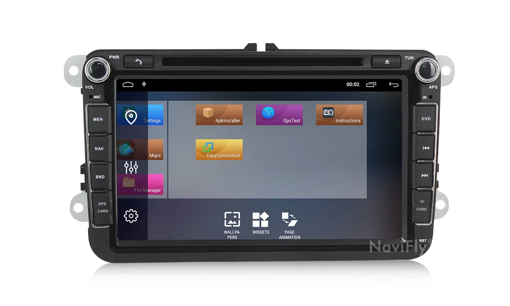 8 дюймов Android 9,1 автомобильный dvd-плеер gps Navi для Volkswagen VW Skoda golf 5 6 touran passat B6 jetta polo tiguan радио FM wifi RDS