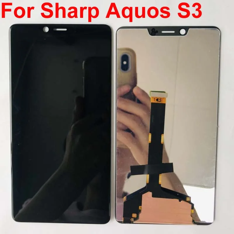 6,0 'для Sharp Aquos S3 S3 high FS8032 2160x1080 ЖК-дисплей и сенсорный экран дигитайзер сборка сменный ЖКД FS8015