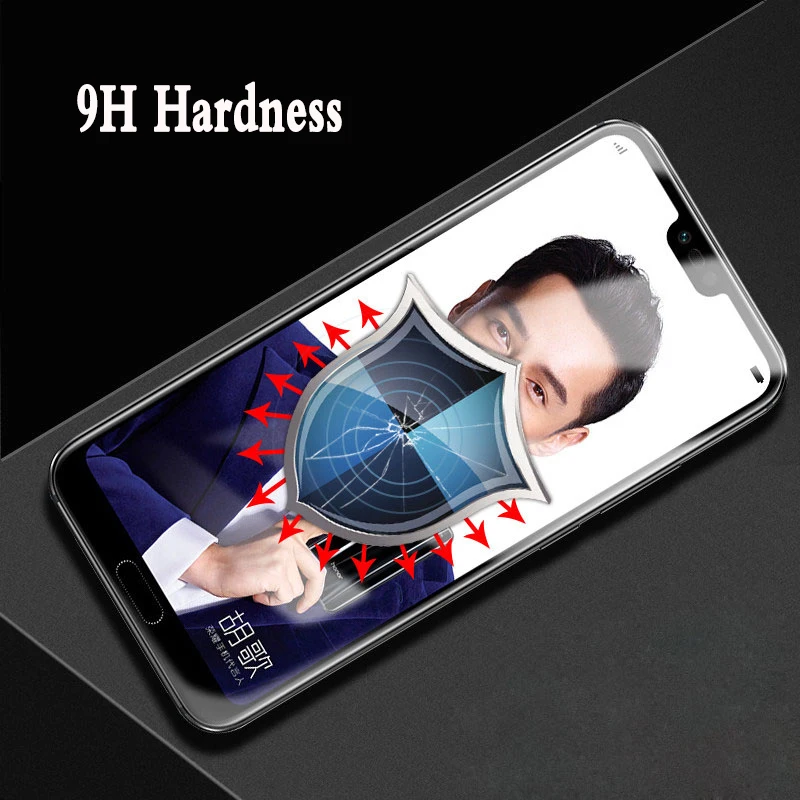 Full protective tempered glass for Huawei Honor 10 Lite screen protector on Huawey View V10 Honor10 lite glasses film | Мобильные