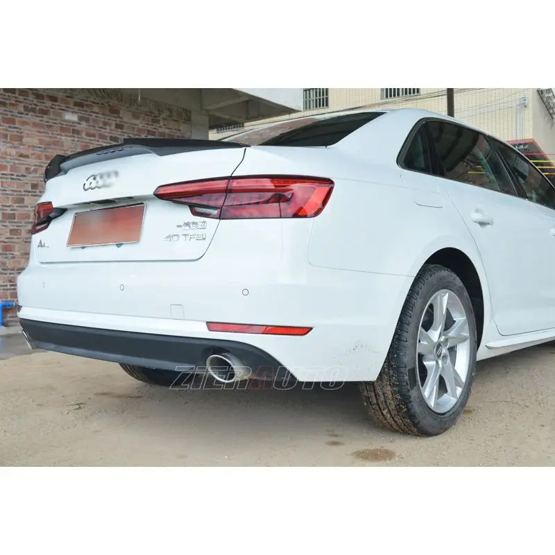 Задний спойлер из углеродного волокна для Audi A4 B9 2017 M4-Style крыло | Автомобили и
