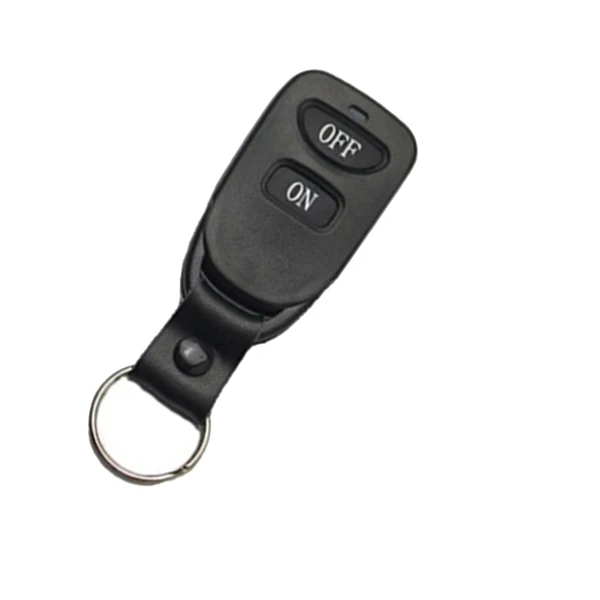 Вкл/Выкл кнопка дистанционного Управление RF Радио передатчик Tx черный с 2
