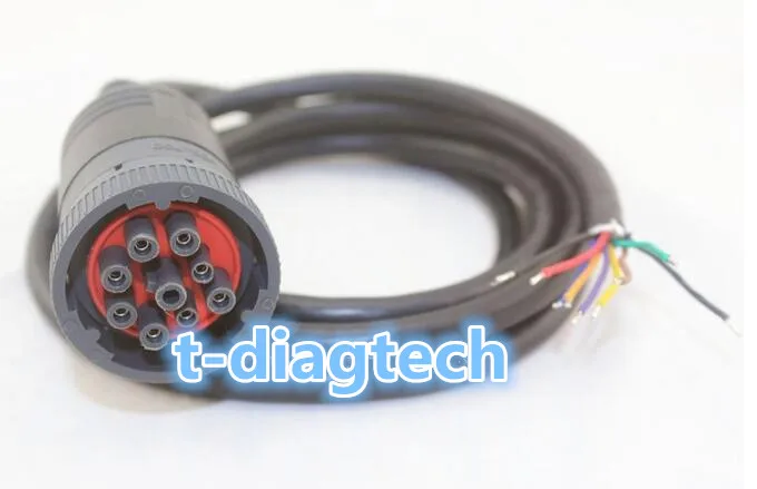 Бесплатная доставка Для deutsch 9 контактный кабель J1939 (9pin) для открытия конца 6 футов