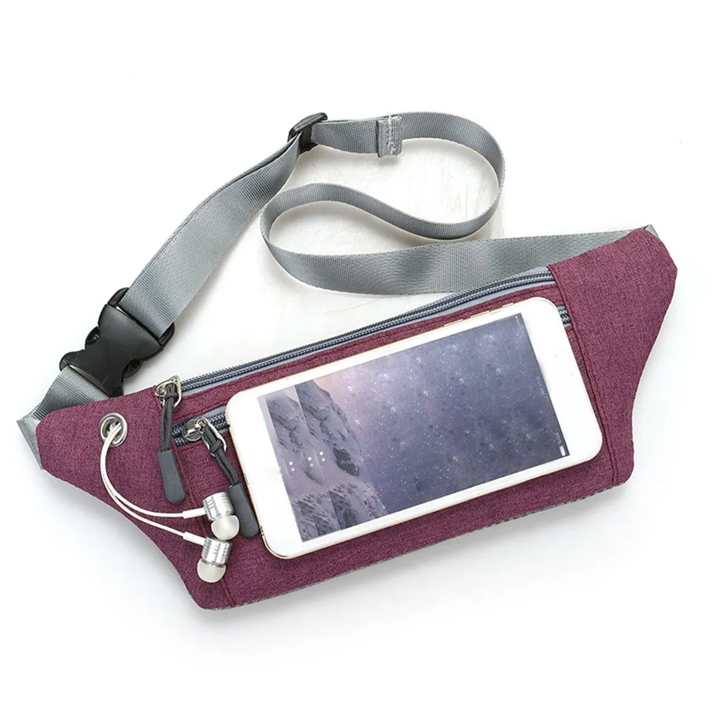 

Women Men Chest Pack Multi-function Pockets Outdoor Sport Leisure Messenger Waist Packs Bag Waist Belt Bags bolsas P