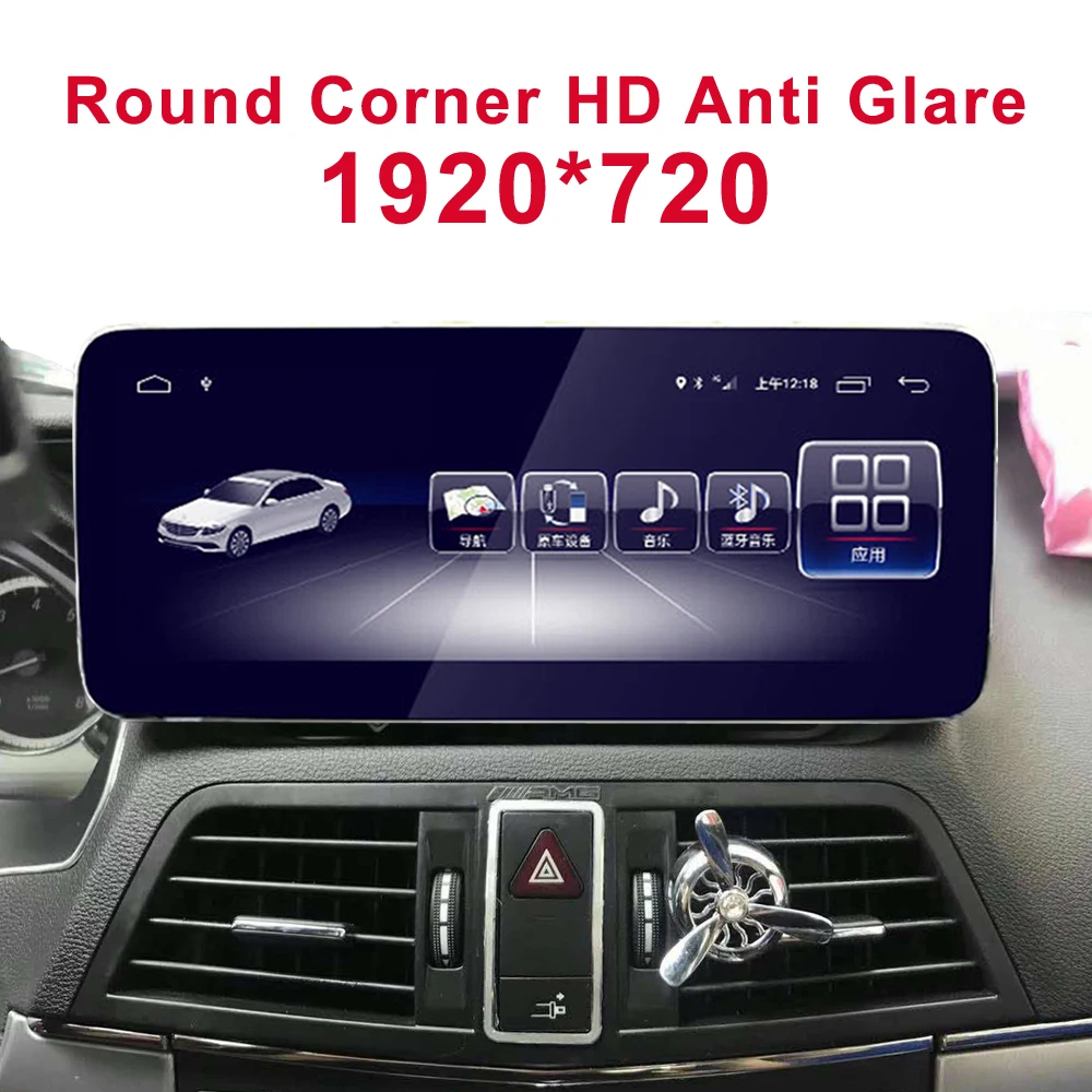 Оперативная память 4 Гб + 64G Android 8 1 дисплей для mercede benz E купе 2009-2015 GPS Радио Стерео