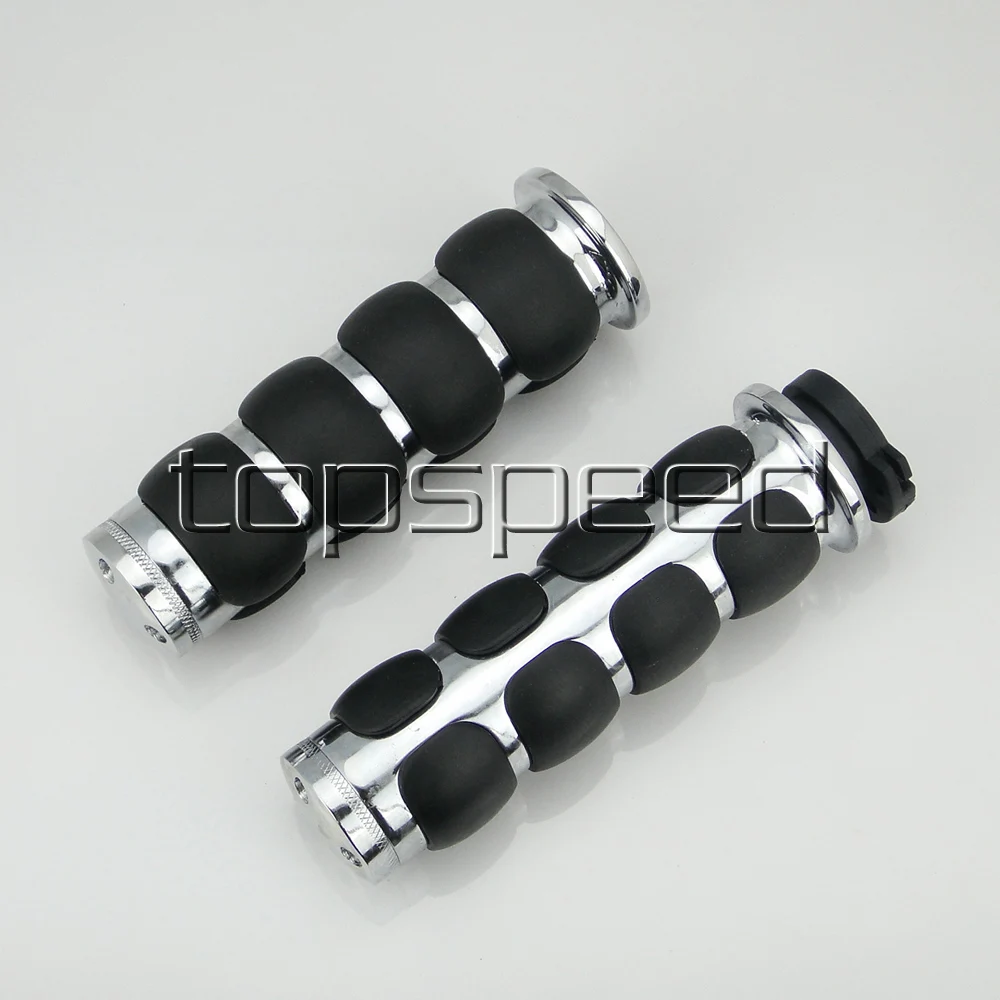 

Хромированные ручки для мотоциклов Honda, Suzuki, Yamaha, Kawasaki, 1 дюйм