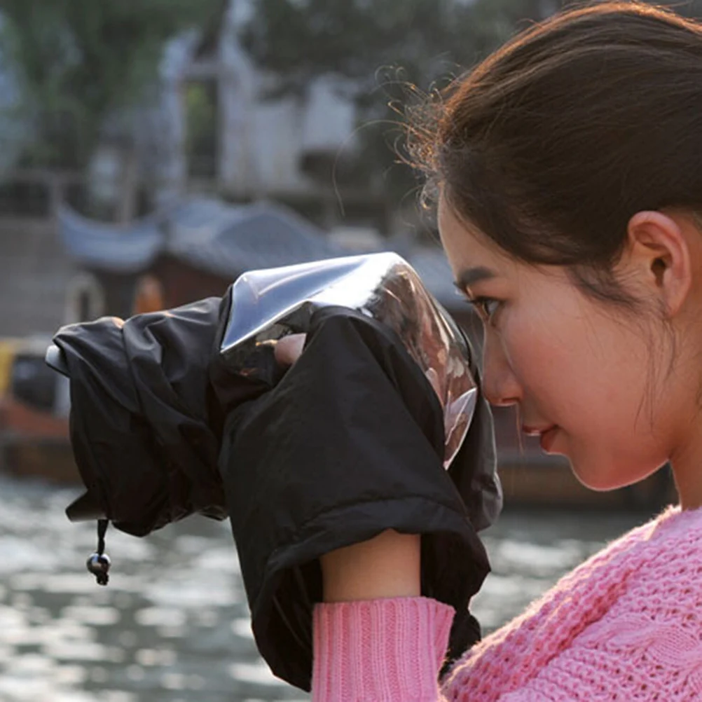 Camera Waterproof Rainproof Dust Proof Rain Cover Protector for Nikon Canon DSLR Cameras Professional | Электроника