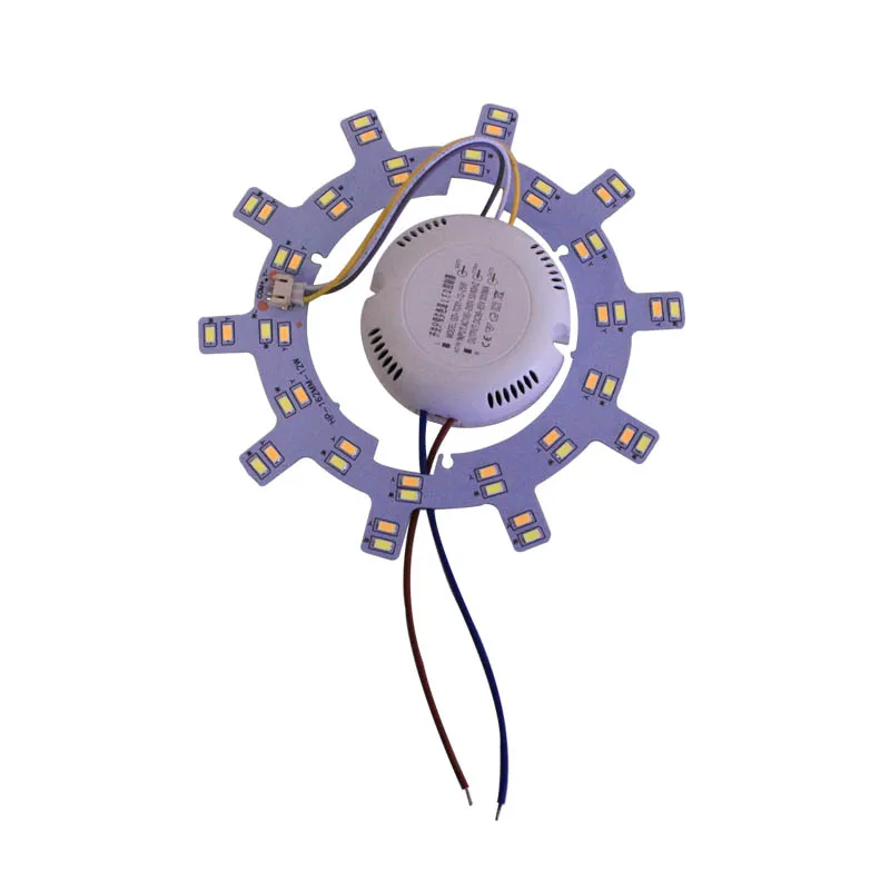 Светодиодный потолочный светильник DIY запасной магнит PCB SMD5730 двойной цвет