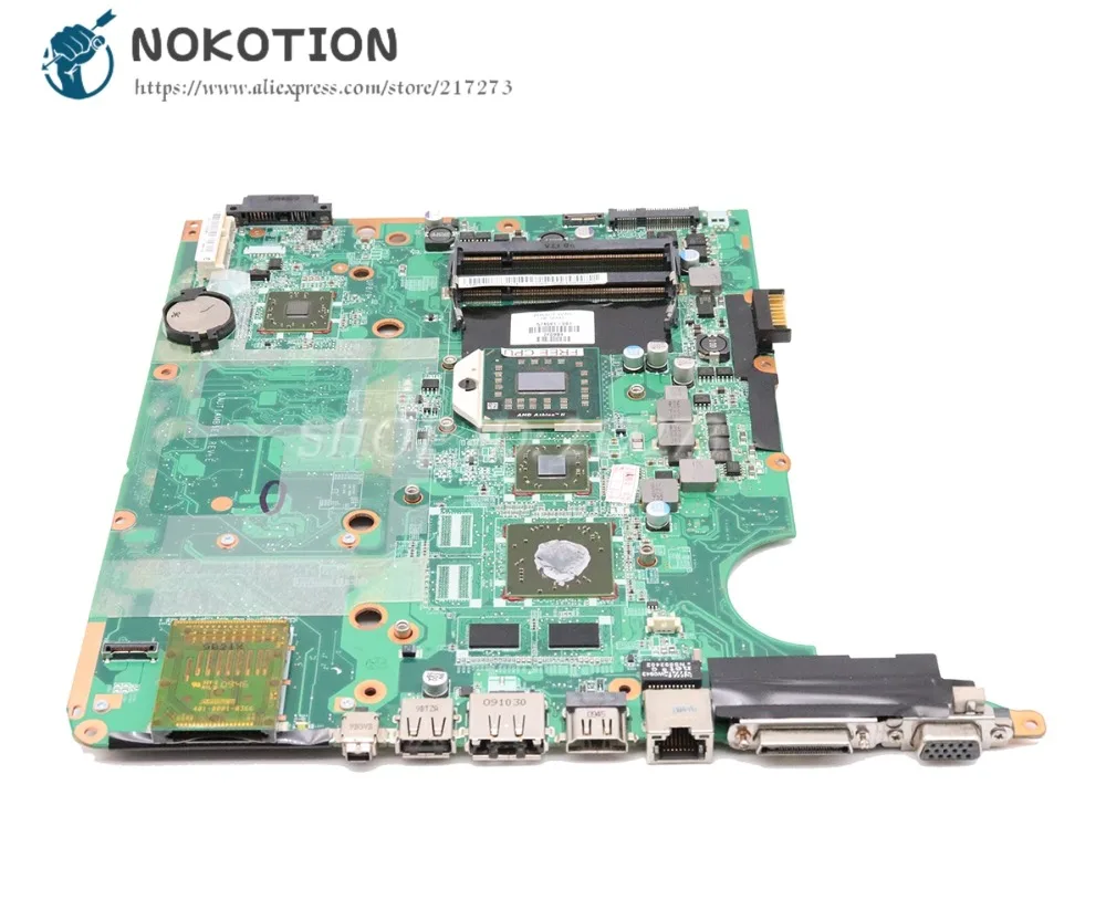 NOKOTION для hp павильон DV7 DV7-3000 ноутбук гнездо для материнской платы S1 DDR2 HD4500 процессор DAUT1AMB6E0 574681-001 материнская плата