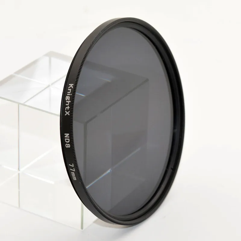 ND8 KnightX Цветной Объектив градиентный УФ-фильтр красный ND для Canon nikon d3200 d3300 d5500 d5300 1200D 750D 700D камера 52 мм 58 мм 52 58 мм - Цвет: ND8