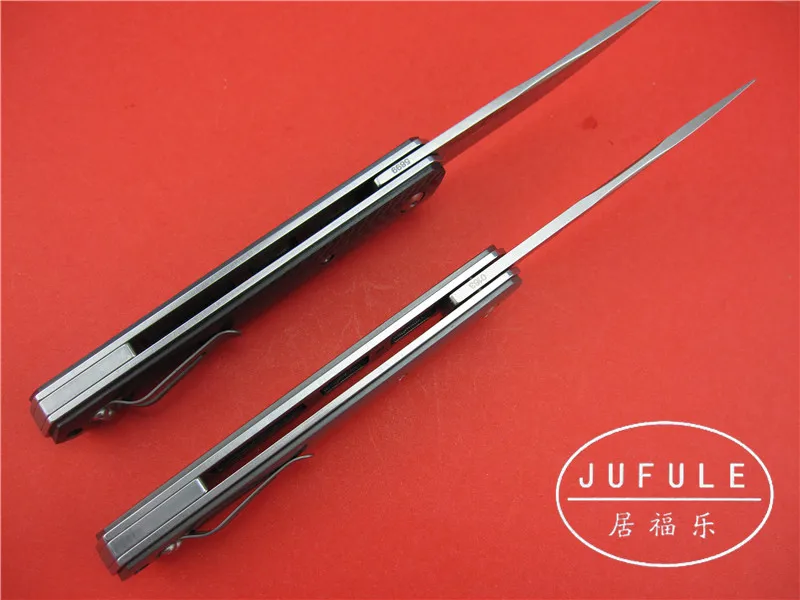 JUFULE YIDU Kwaiken шарикоподшипник Флиппер складной нож VG 10 лезвий титановое углеродное