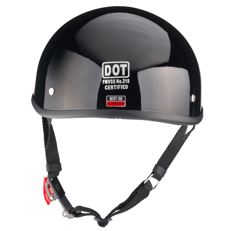 Винтажный мотоциклетный шлем на пол лица немецкий Ретро Kask Cafe Racer Scooter Cruiser Chopper