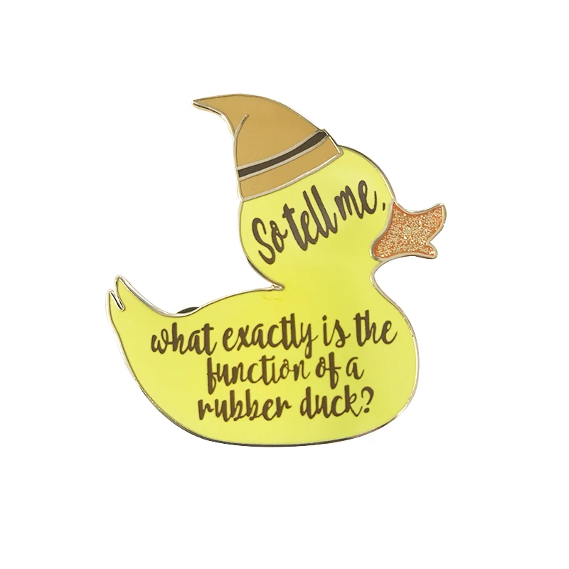 Резиновая шпилька для отворотом утки|Броши| |