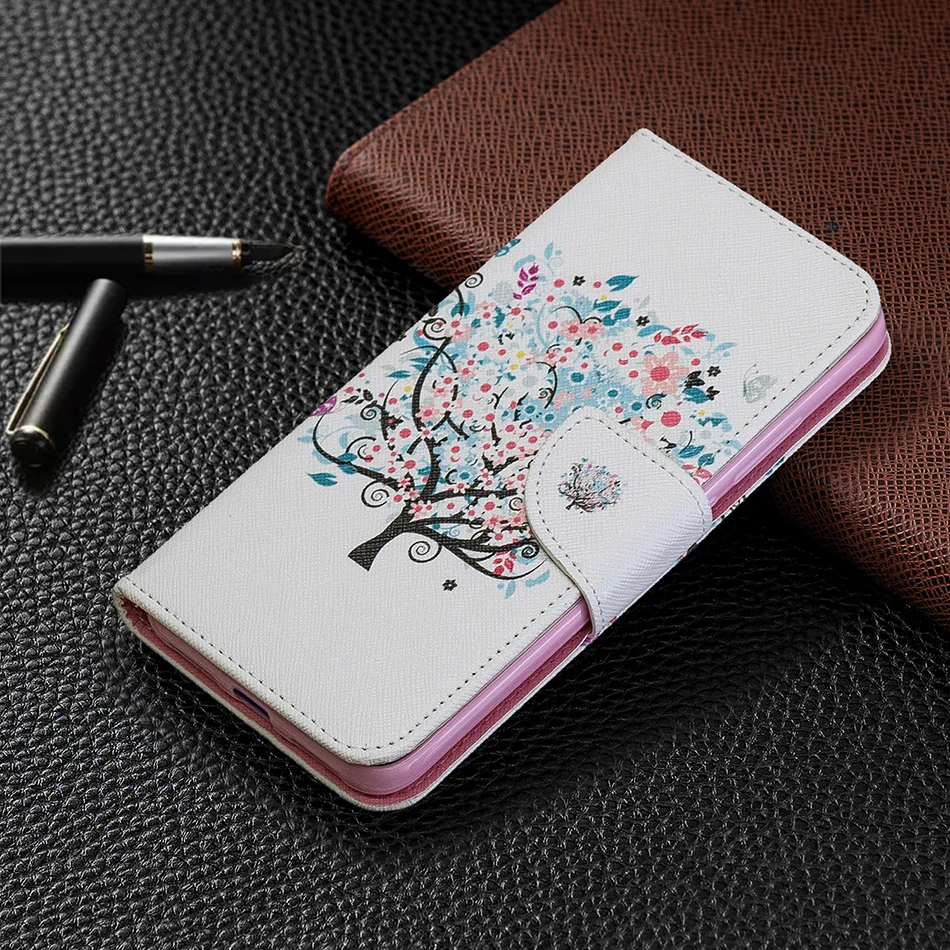 Модный чехол книжка с цветочным рисунком для iPhone 6 s S Plus 7 8 5 5S SE кошелек из