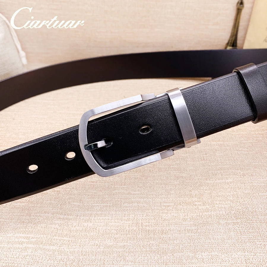Мужской ремень из коровьей кожи Высококачественный натуральной для брюк