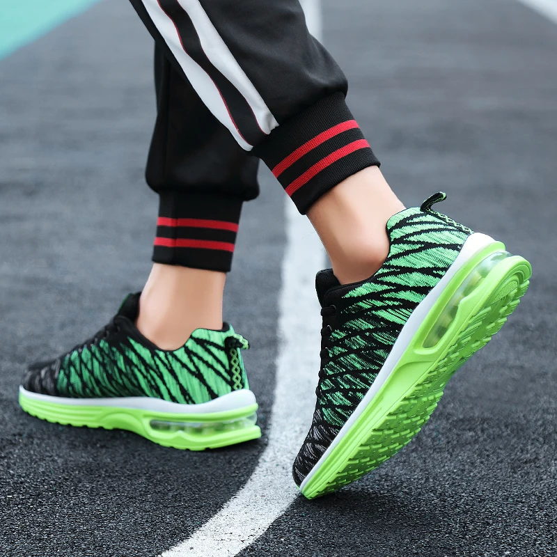 Мужская обувь для взрослых Спортивная Уличная бега легкие кроссовки мужчин