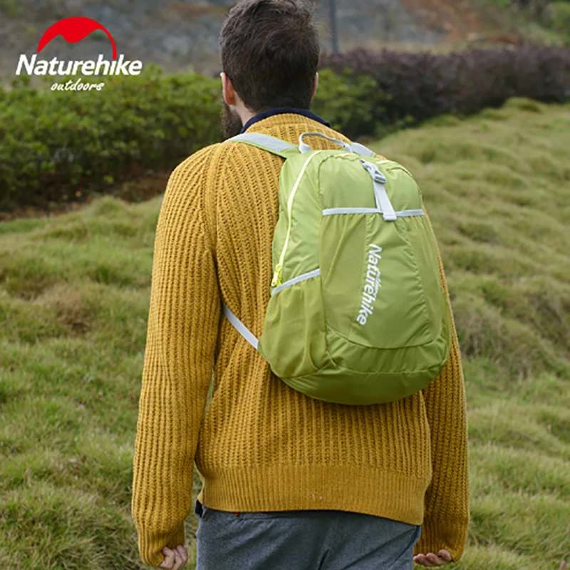 NatureHike ультра легкий Packable рюкзак складной Пеший туризм дорожная сумка для Для