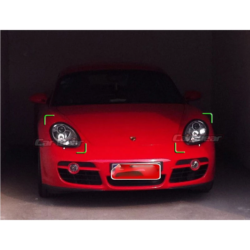 Чехол для передней фары из углеродного волокна Porsche Boxter Cayman S 987 2005 2008|carbon fiber|headlight