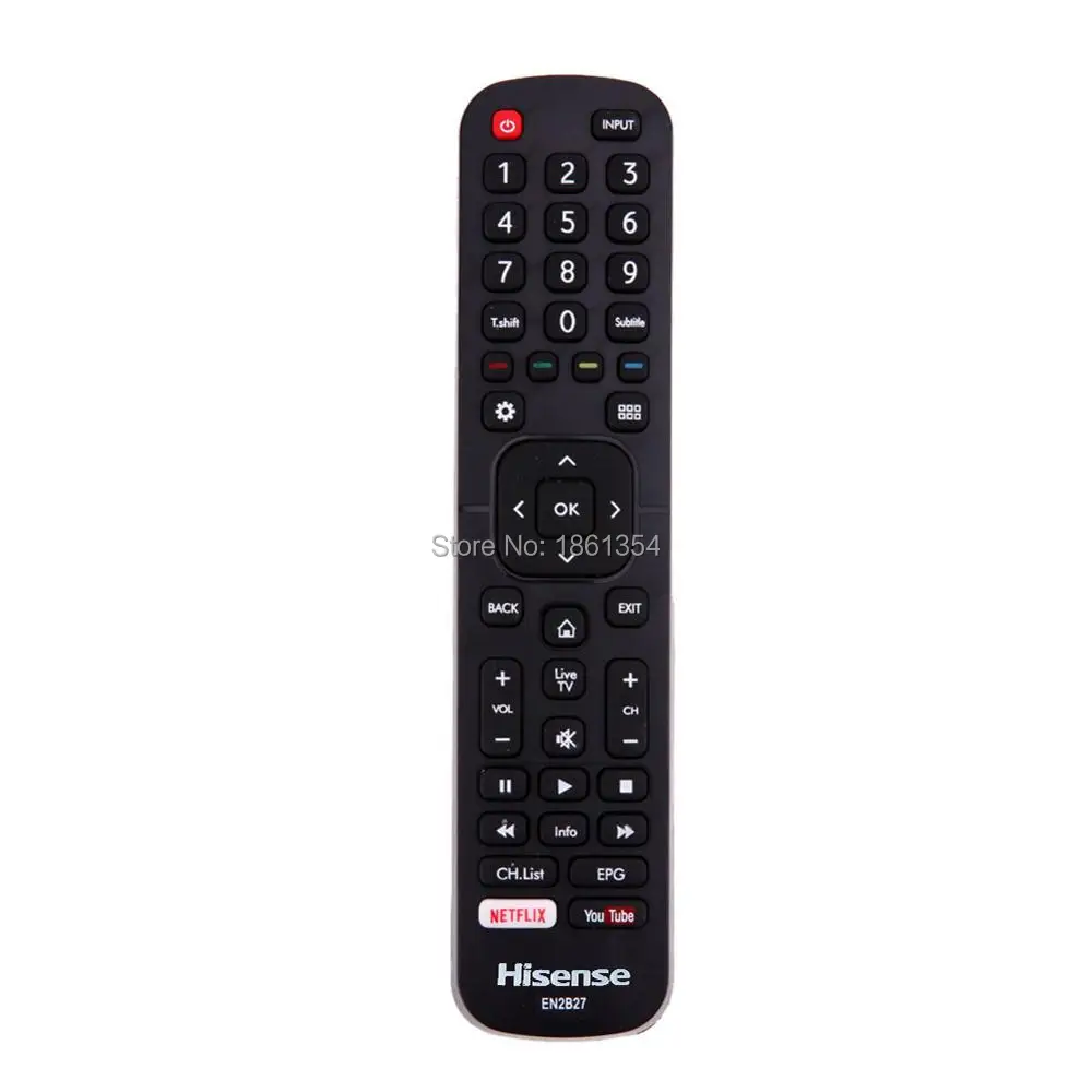 Оригинальный пульт дистанционного управления EN2B27 для HISENSE TV RC3394402/01 3139 238 29621 40K321UWT
