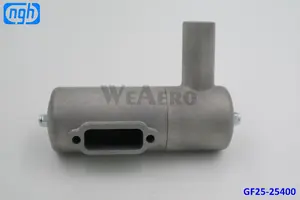 Аксессуары для бензинового двигателя NGH GT25, выхлопная труба в сборе GT25-25400