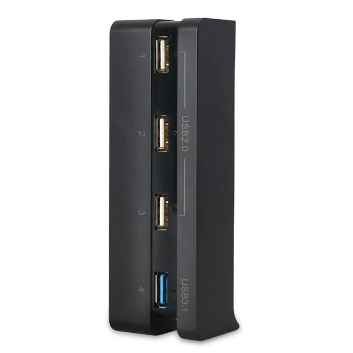 Адаптер OSTENT Extend 4 USB Hub 2 0 & 3 для Sony PS4 Slim Console Video Games|Запасные части| |