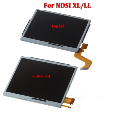 For NDSi XL Top Запасные части: верхний нижний и верхний Нижний ЖК-экран для Kind DS Lite/NDS/NDSL/NDSi New 3DS LL XL для Kind Switch - Цвет: For NDSi XL Top