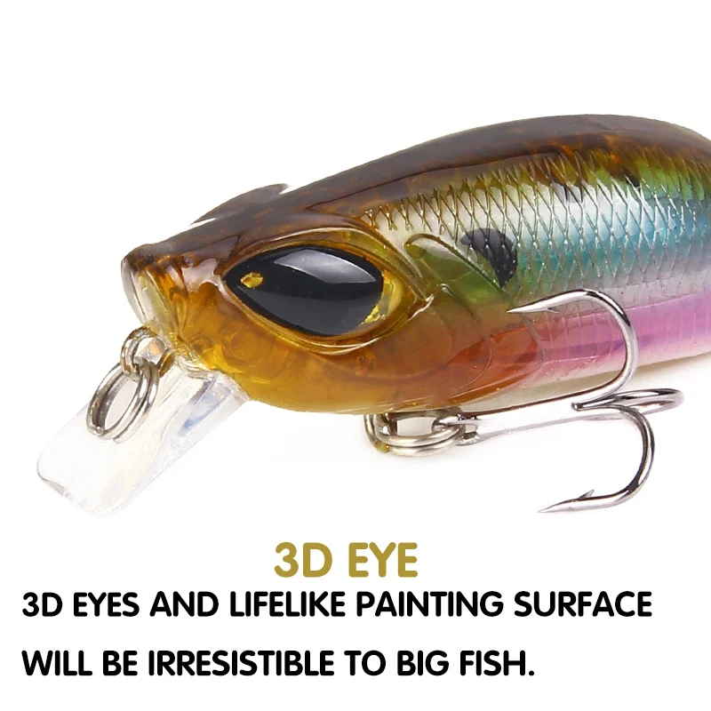 SEAPESCA Рыболовная Приманка Minnow 5 см 8 г Isca искусственная жесткая приманка воблер