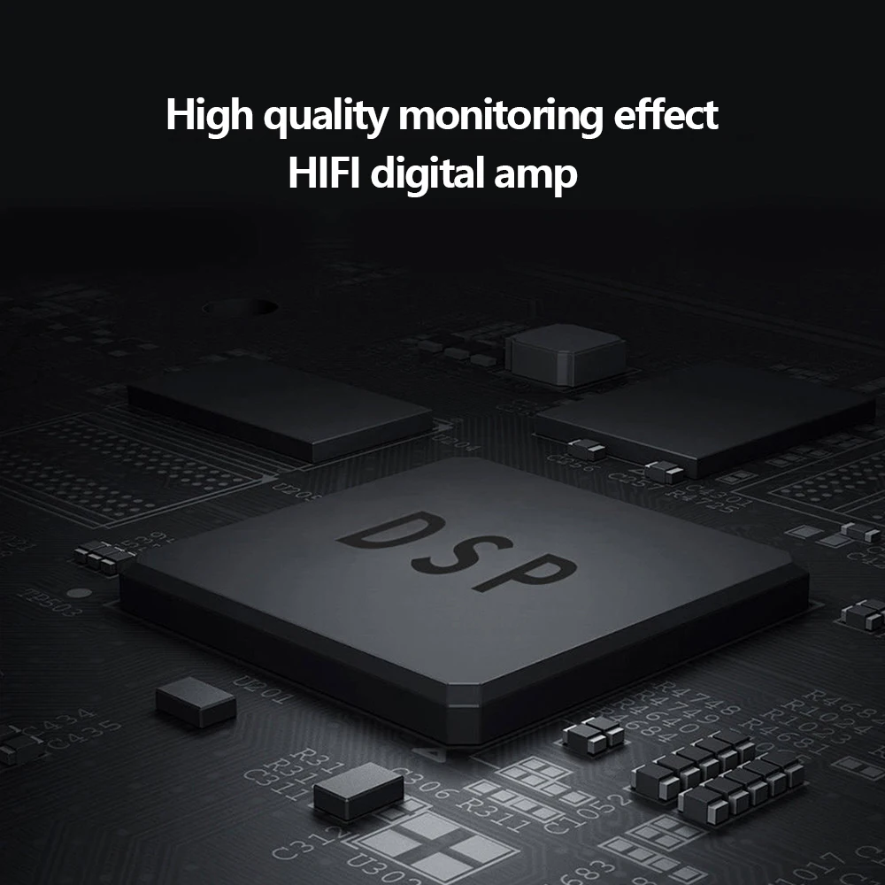 Xiaomi Mijia JUNLIN, проводной цифровой микрофон, с шумоподавлением, портативный, в режиме реального времени, для возврата ушей, HD, с 3,5 мм аудиокабелем