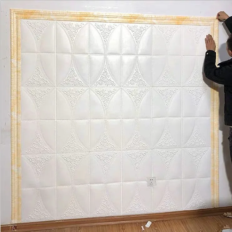 3D мраморная настенная наклейка самоклеящаяся пенопластовая фоторамка для