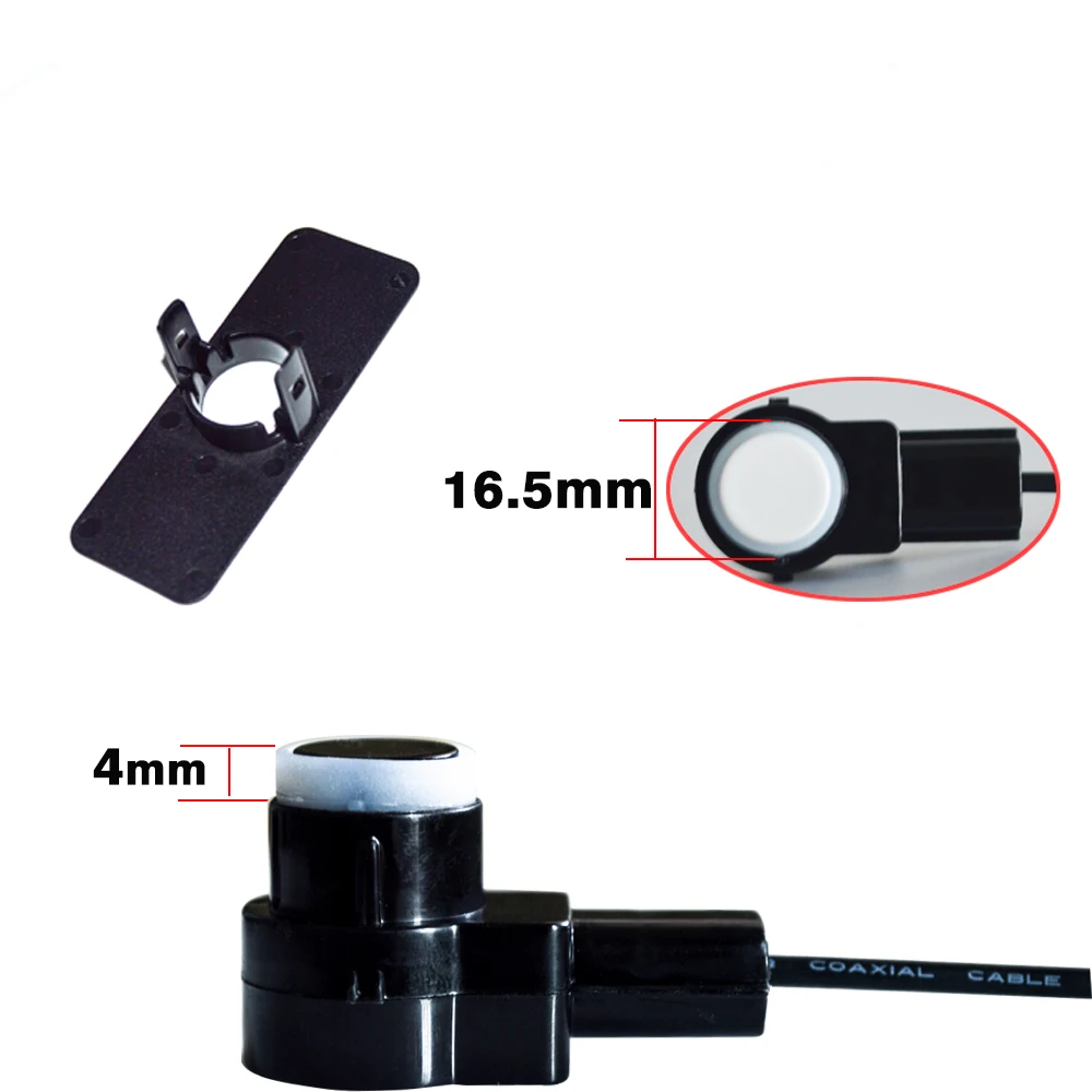 Бегемот комплект автомобильных датчиков парковки 4 датчика английский