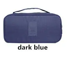 dark blue Mihawk дорожные сумки для бюстгальтера нижнее белье одежда Женская мода туалетные принадлежности и косметика сумка для хранения Органайзер сумка аксессуары продукт - Цвет: dark blue