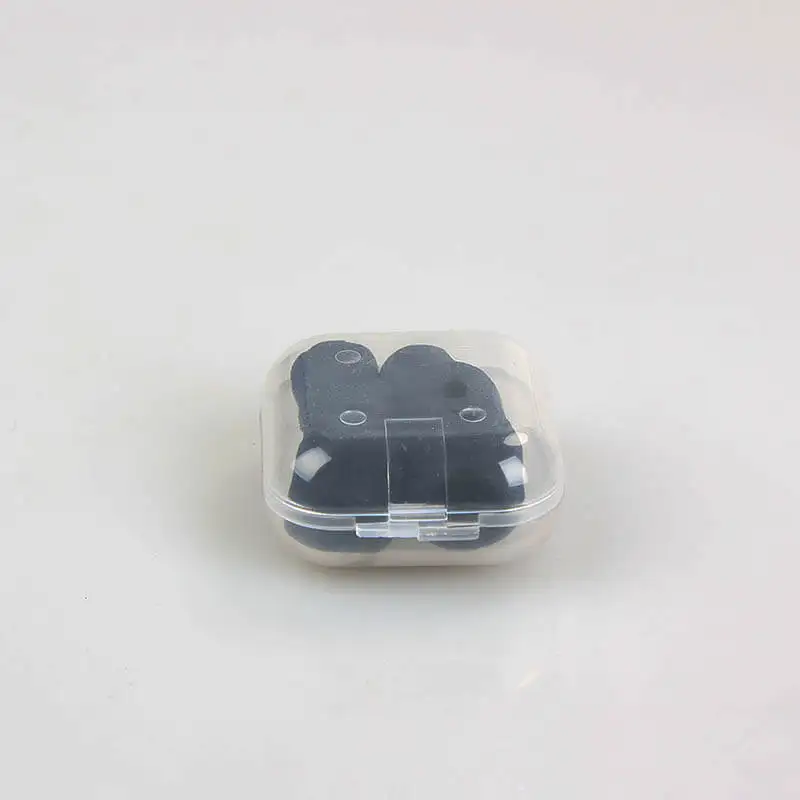 black S M L 3pair FDBRO T400 Шум изоляции пены памяти подушечки для наушников Губка амбушюры вкладышей для вкладыши гарнитура Bluetooth наушники 1 пара(2 шт - Цвет: black S M L 3pair