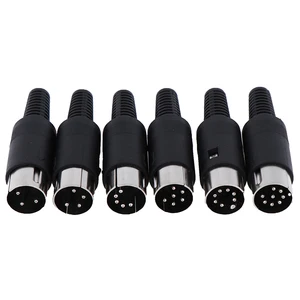 1 шт., высококачественный Штекерный разъем типа папамама, 345678 PIN, новый Кабельный разъем