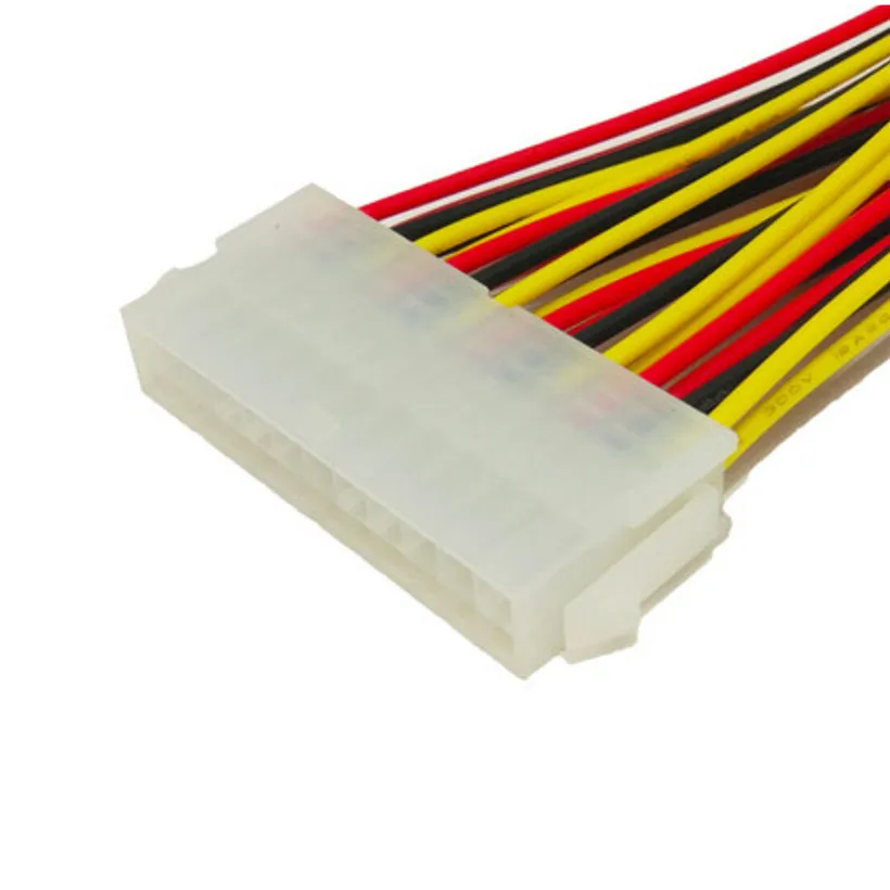 Расширенный 2018 новые компьютерные аксессуары 24Pin удлинитель питания кабель ATX PC