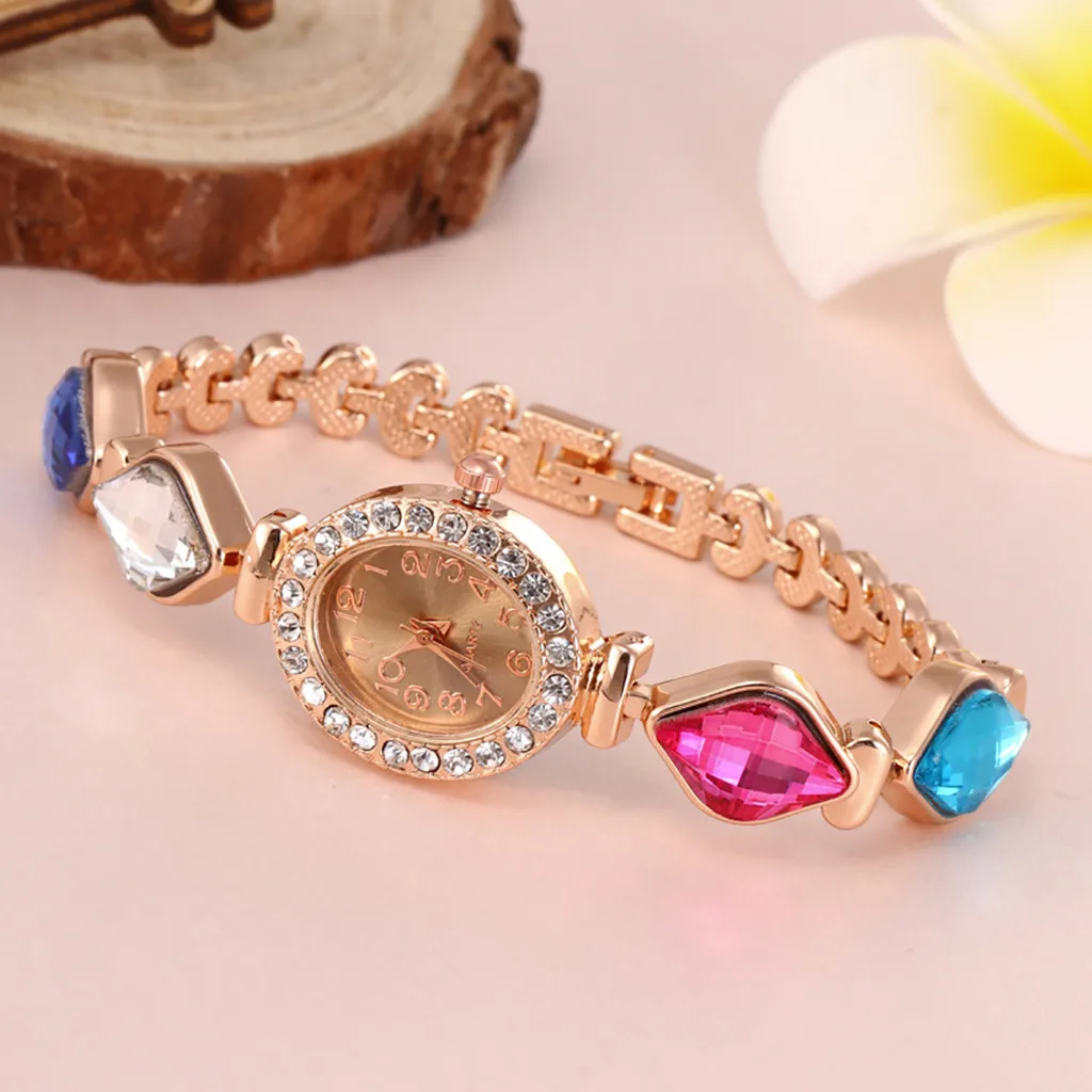 Montre Femme,, женские часы, Круглый, полностью бриллиантовый браслет, часы, аналоговые, кварцевые, с механизмом, наручные часы, Relogio Feminino