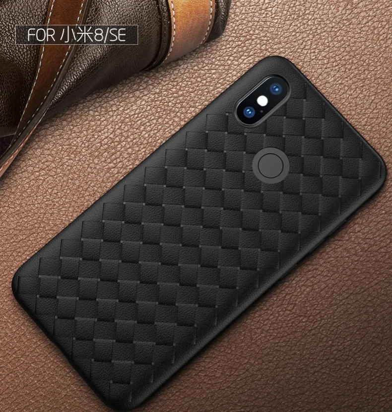 Missbuy Роскошные тканые Чехлы для телефона с тепловыделением Xiaomi Mi8 ультра тонкие
