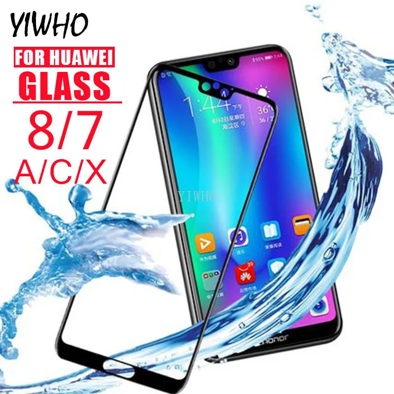 Защитное стекло для Honor 7c 8s 8x 8c 7x 7a Pro, Защитная пленка для экрана, закаленное покрытие для huawei Honer Armor 7 A C X 8 A7 C7 X7 C8 X8