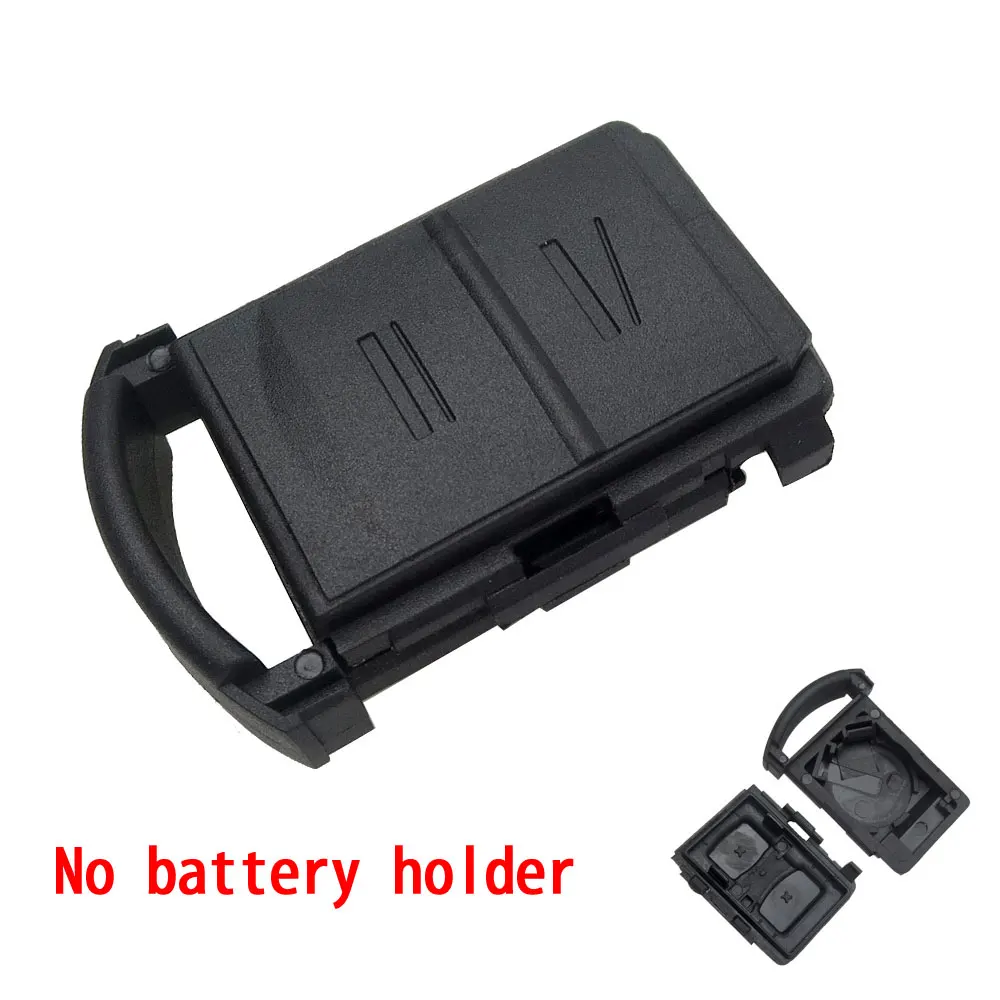 NO Holder Case OkeyTech дистанционный Автомобильный ключ для Vauxhall Opel Corsa C Combo Tigra Meriva Agila Combo 2 кнопки авто ключ автомобильные аксессуары - Цвет: NO Holder Case