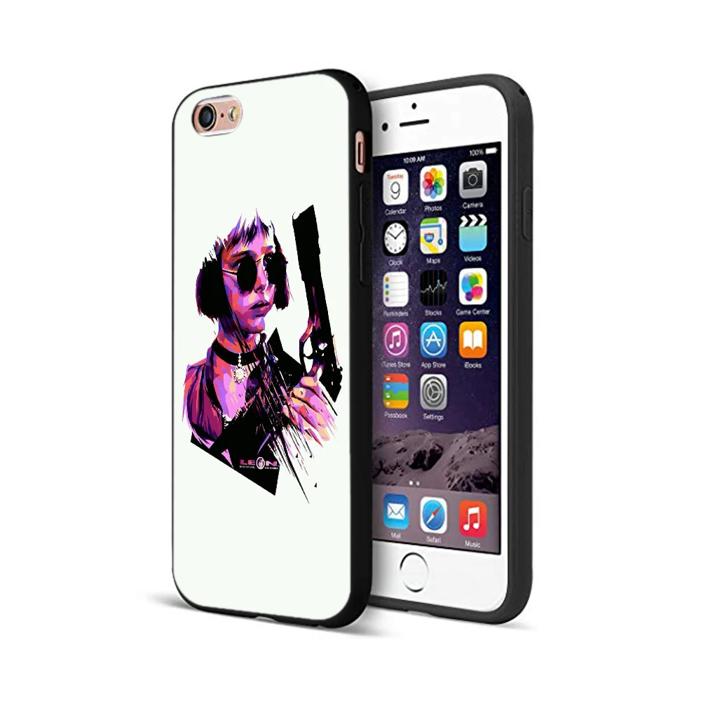 12435 Черный чехол ТПУ для iphone 5 5s se 6 6s 7 8 plus x 10 чехол силиконовый чехол для iphone XR XS 11 pro MAX чехол leon the professional - Цвет: 12435