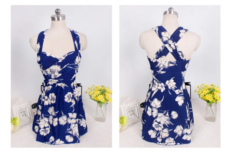 Цельный купальный костюм плюс размер 6XL купальная одежда для женщин Пуш-Ап купальный костюм винтажный Монокини боди пляжная одежда багажник купальный костюм