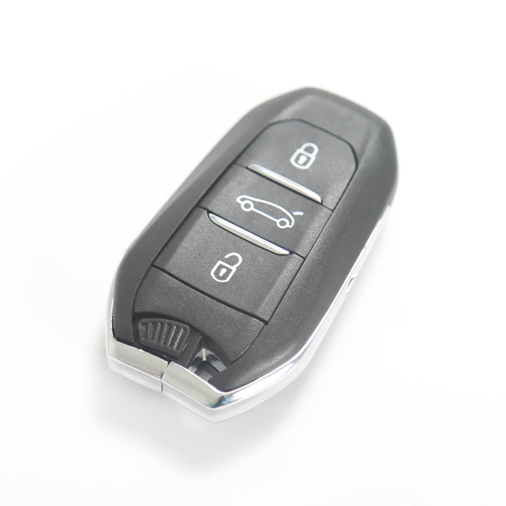 

3 Button 433MHz 46 Chip Smart Remote Key with insert key for Peugeot 508