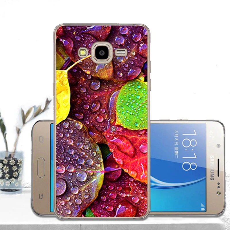 Силиконовые чехлы из ТПУ для Samsung Galaxy J1 6 2016 мягкий чехол с рисунком J120 J120F J120H