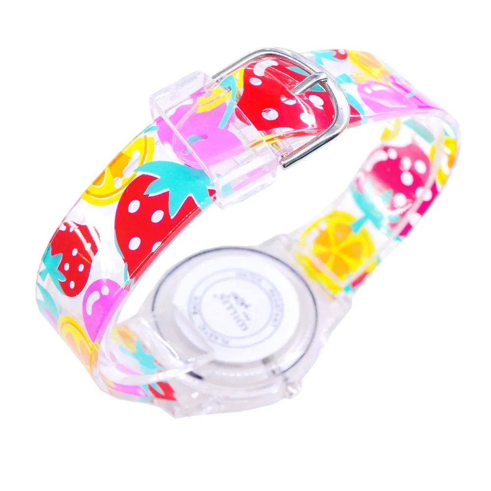 Женские часы WILLIS для девушек с фруктовым брендом желеобразные кварцевые