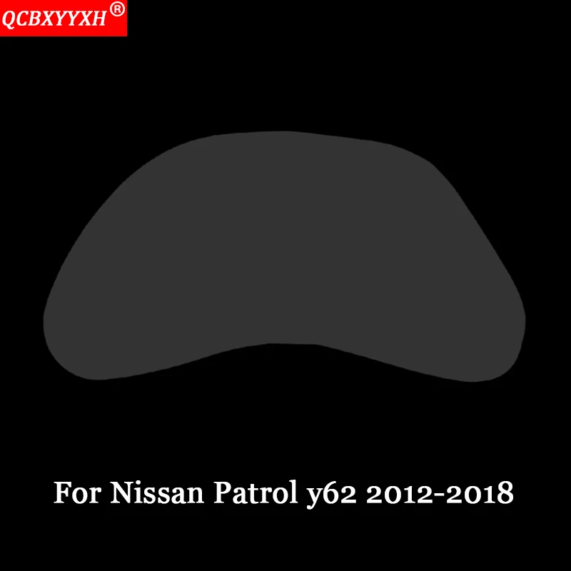 QCBXYYXH автомобильный Стайлинг ПЭТ Приборная панель автомобиля краска защитная пленка светильник передача авто аксессуары для Nissan Patrol y62 2012