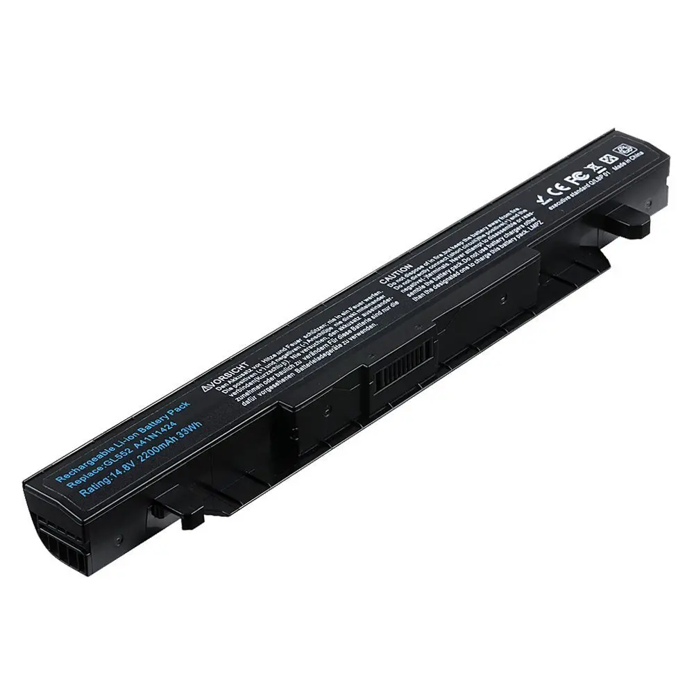 Аккумулятор A41N1424 для ASUS GL552 серии GL552J GL552JX ZX50 ZX50J ZX50JX 14 8 V 2200mAh Li-Ion 4 ячейки |