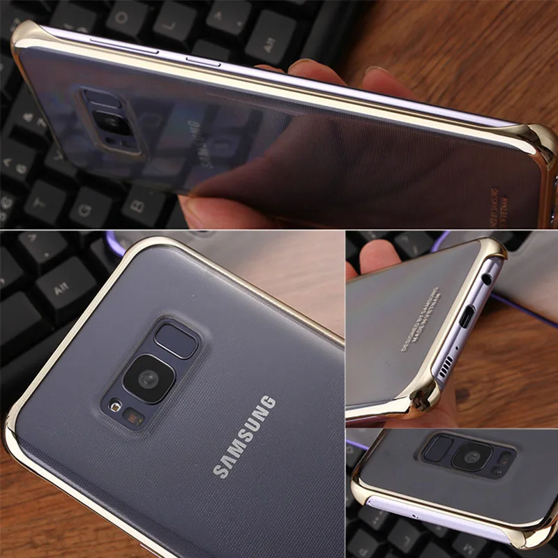 samsung кристально чистый PC защитный жесткий чехол для samsung Galaxy S8 S8 Plus G950 G955 ультра тонкий защитный чехол
