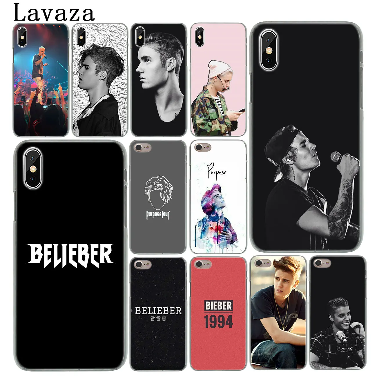 Жесткий чехол для телефона Lavaza джастин бибер iPhone XR X 11 Pro XS Max 8 7 6 6S 5 Φ 4 10|Бамперы| |